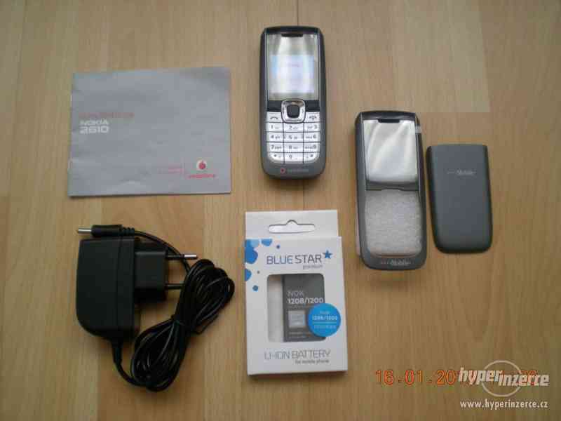 Nokia 2610 z r.2007 - plně funkční telefony od 50,-Kč - foto 14