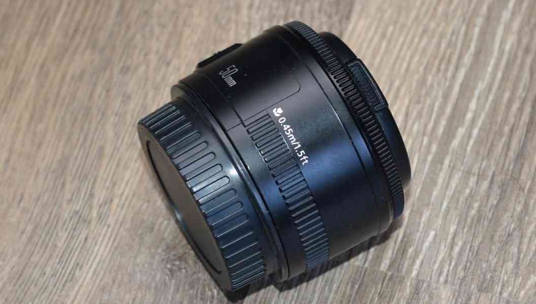Canon EF 50mm f/1.8 II *1:1.8*full-frame Pevný  - foto 6