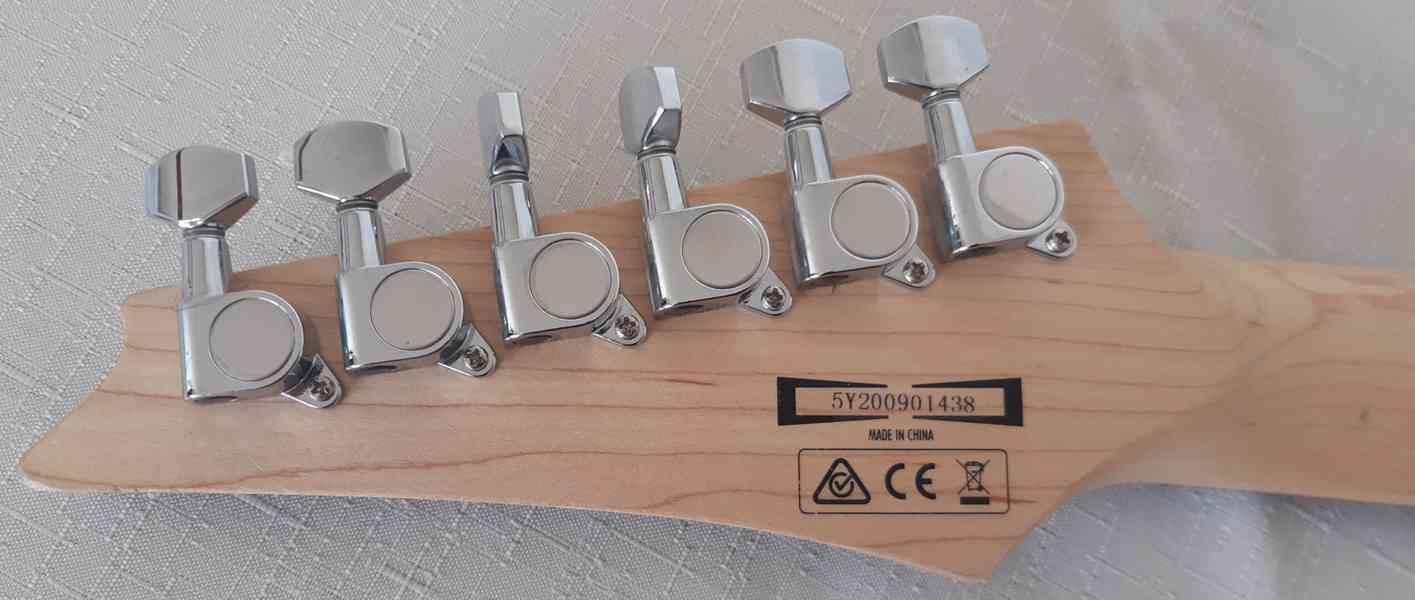 Kytarový krk pro Ibanez GIO s ladící mechanikou - foto 3