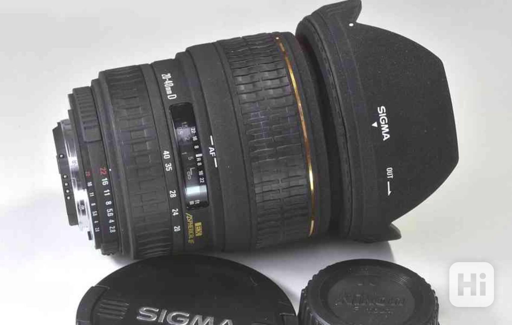 pro Nikon - Sigma DG 20-40mmD F/2.8 EX **FX  - foto 1