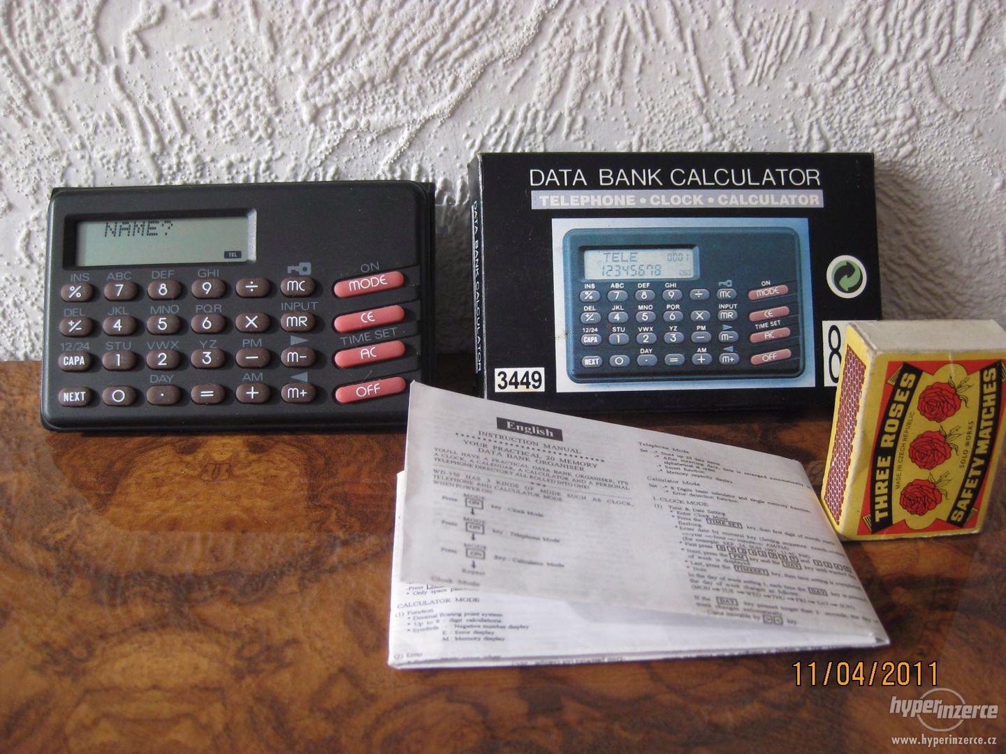 Databanka s kalkulátorem - foto 1