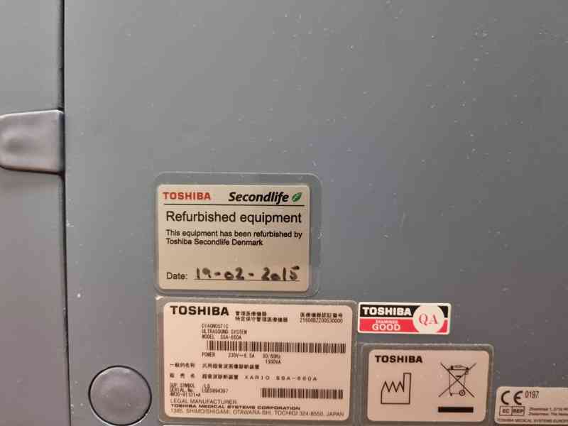 Položka číslo 8 - ultrazvuk Toshiba XARIO SSA-660A - foto 4