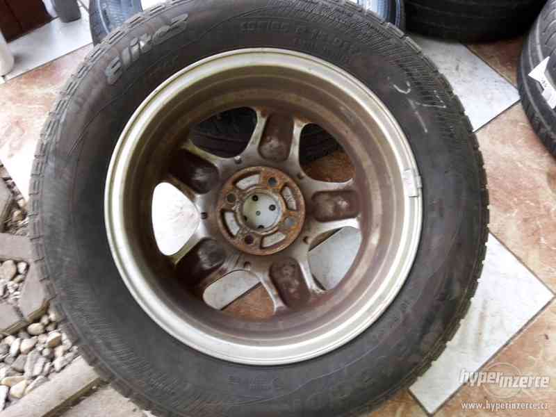 Alu 4x100 R15 s pneu,Opel,Fiat,Honda,Hyundai, Mazda - foto 4