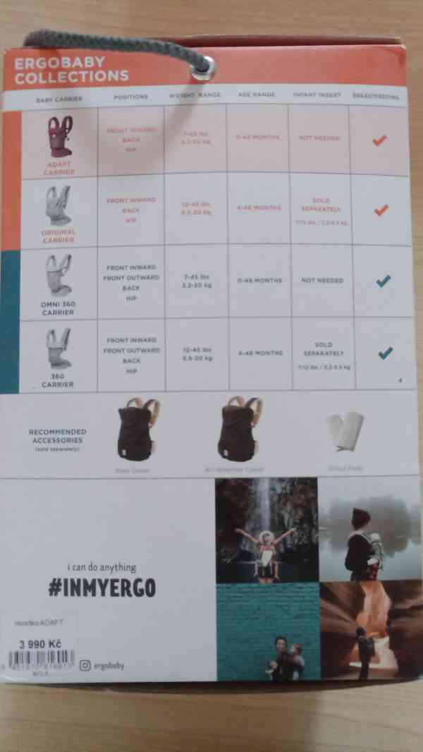 Dětské rostoucí nosítko Ergobaby - foto 2