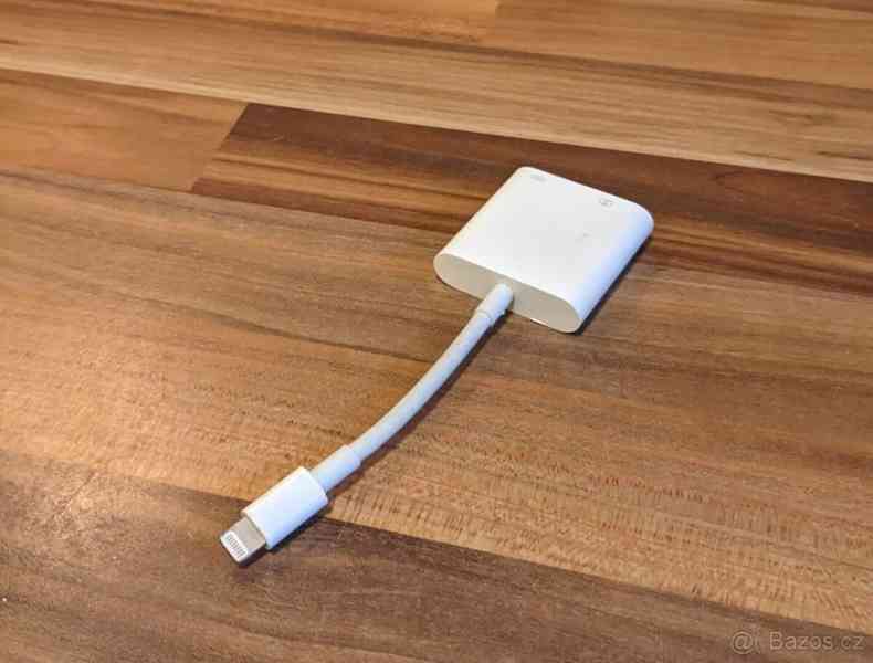 Adaptér Apple: Lightning - USB 3 + Camera - foto 2