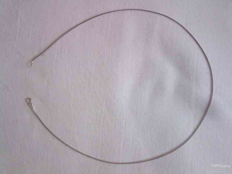 Stříbrný řetízek 45cm - foto 1