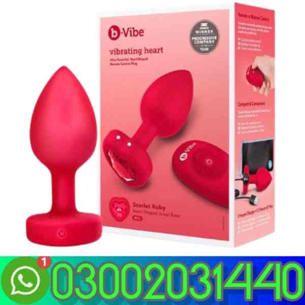 B-Vibe Vibrating Jewel Butt Plug In Burewala=03002031440= - foto 1