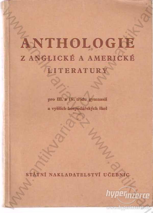 Anthologie z anglické a americké literatury - foto 1
