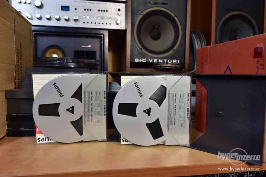 Magnetofonové pásky a cívky AGFA BASF SONY SCOTCH TELEFUNKEN - foto 2