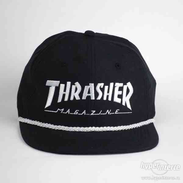 KŠILTOVKA THRASHER ROPE SNAPABACK - BLACK/WHITE - foto 2