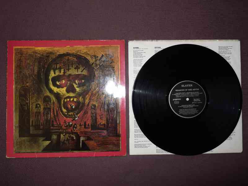 prodám LP SLAYER-Seasons in the Abyss 1990 Popron RARITA - foto 1