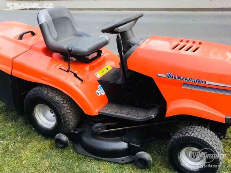 Zahradní traktor Husqvarna,18HP,hydro,traktůrek na sekání - foto 1