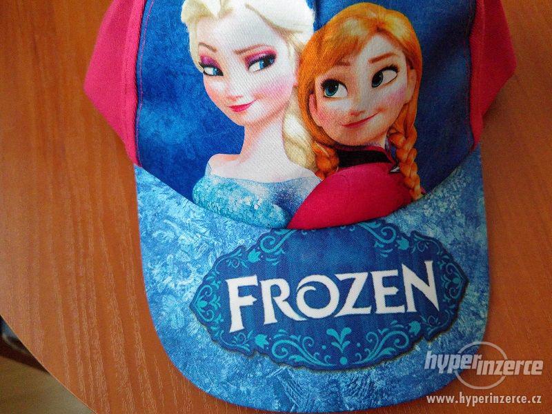 Čepice - kšiltovka Frozen Ledové království - motiv 2 - foto 2