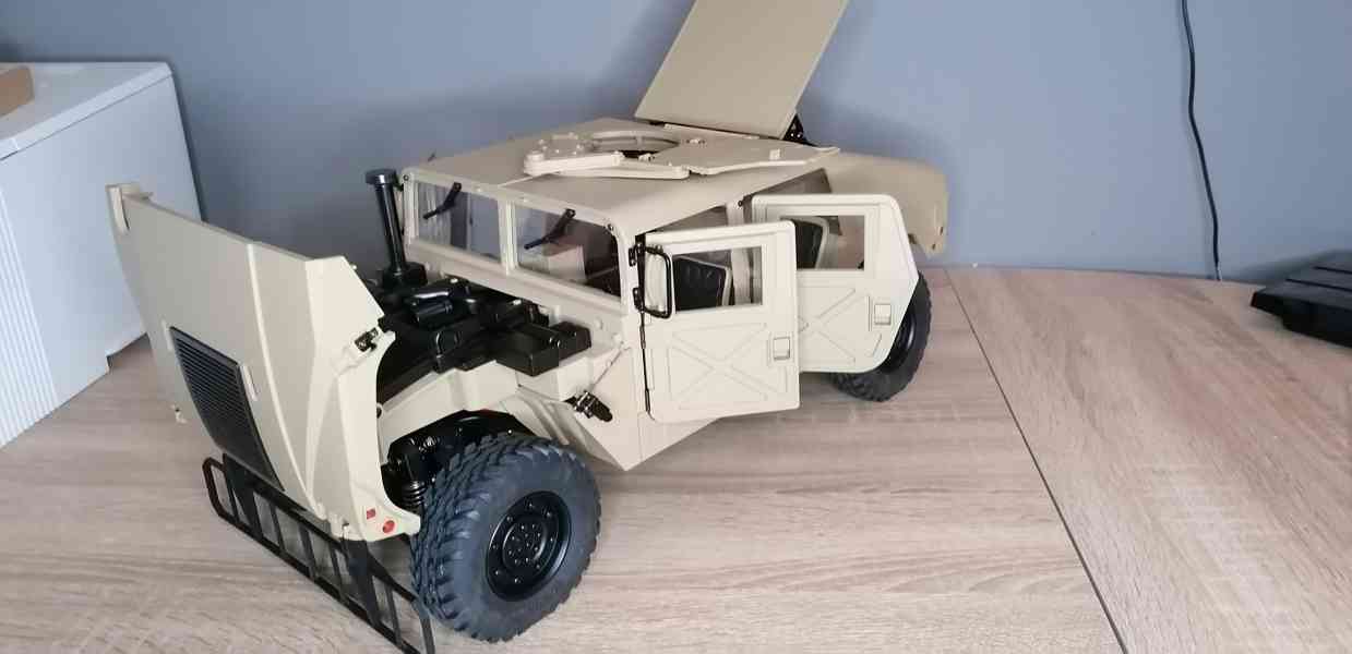 VÁNOČNÍ AKCE + dárek zdarma RC Hummer, 4WD, 1:10, písečná - foto 4