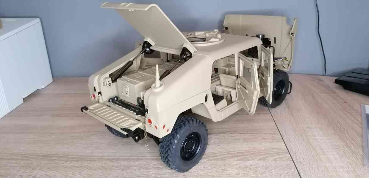 VÁNOČNÍ AKCE + dárek zdarma RC Hummer, 4WD, 1:10, písečná - foto 5