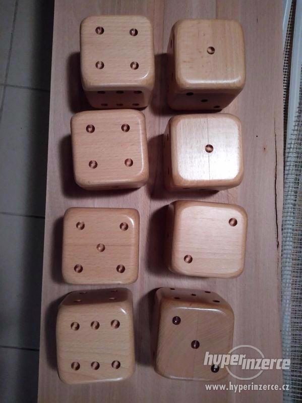 Dřevěné kostky - foto 3
