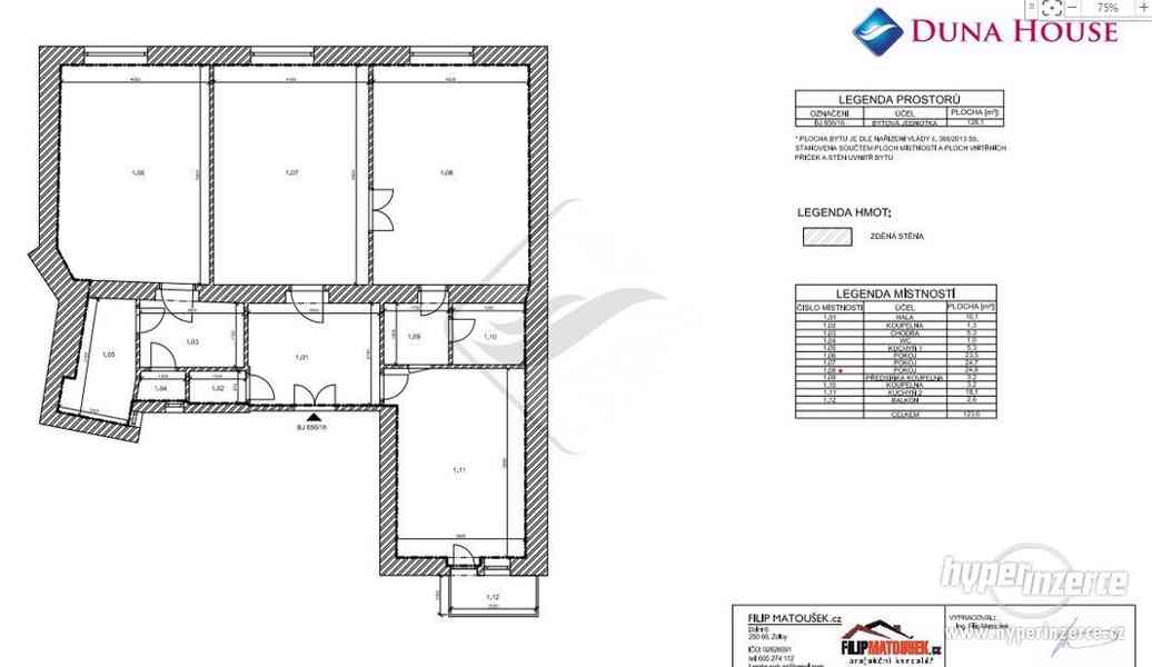 3+1 128 m2 Kozí ulice, Staré město - foto 3