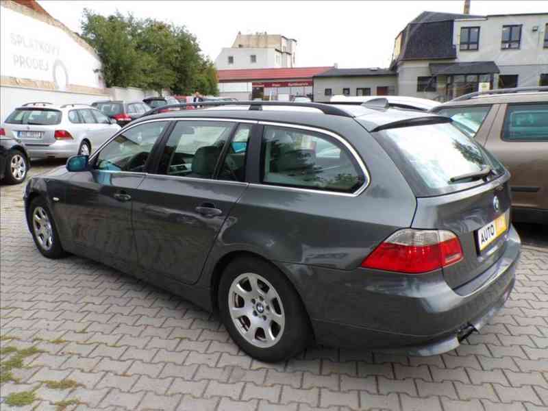 BMW 525 D M57 2,5 KŮŽE,XENON,NAVI - foto 4
