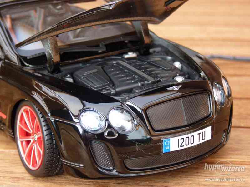 Bentley Conti SupersportS ISR 1:18 RARITA s xenon osvícením - foto 3
