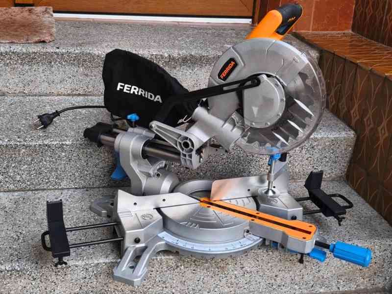 Prodám pokosovou pilu s posuvem FERRIDA 1500 W. - foto 8