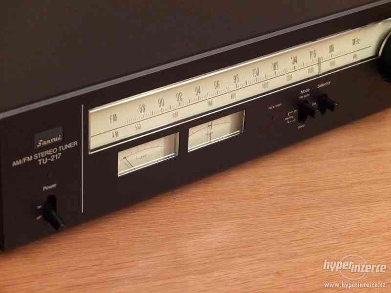 SANSUI TU-217 AM / FM stereo tuner (1977-1980)TOP STAV - foto 1