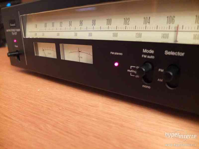 SANSUI TU-217 AM / FM stereo tuner (1977-1980)TOP STAV - foto 4