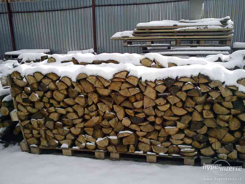štípané dubové  dřevo - foto 2