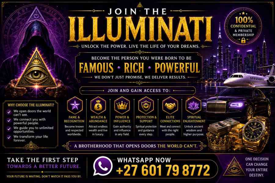 HOW TO JOIN ILLUMINATI IN UNITED KINGDOM +27 601 79 8772