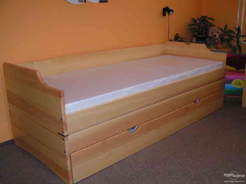 Prodám jednolůžko rozkládací - foto 1