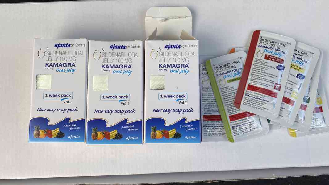 Kamagra oral jelly 100mg Originál, lepší než viagra - foto 1