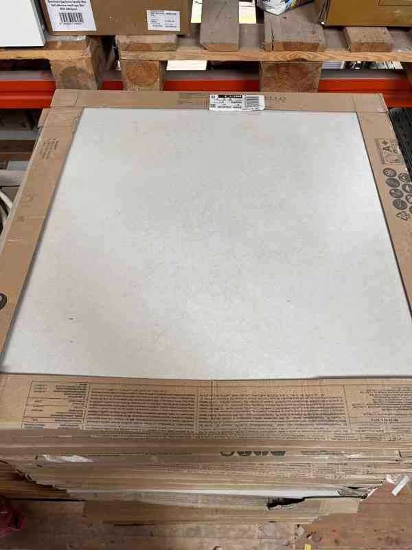 prodám dlažbu Castello rozměr 597x597x8 White V2 rect.  hlad - foto 2