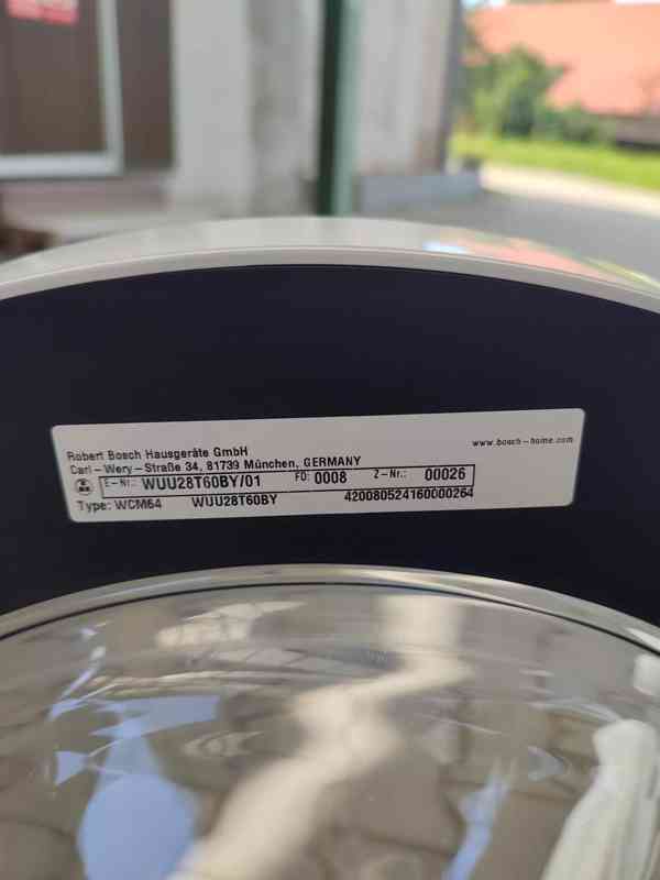 Pračka s předním plněním Bosch WAX28MH0BY, 10 kg - foto 4