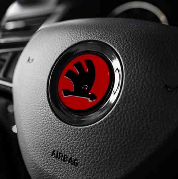 Logo/znak ŠKODA do volantu - foto 2