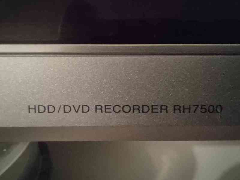 prodám  HDD/DVD  rekorder RH7500 - foto 2