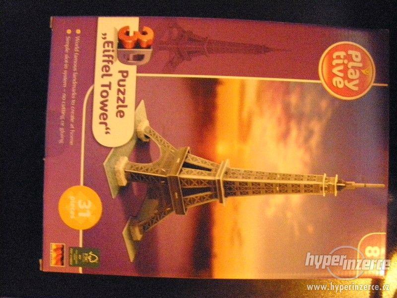 3D Puzzle ''Eiffelova věž'' - foto 1