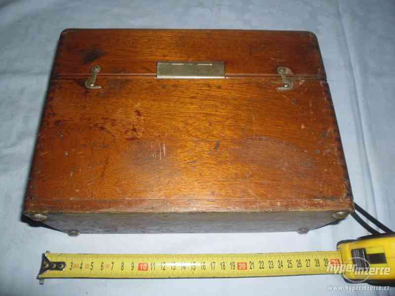 Dřevěná krabice od telefónu - foto 1