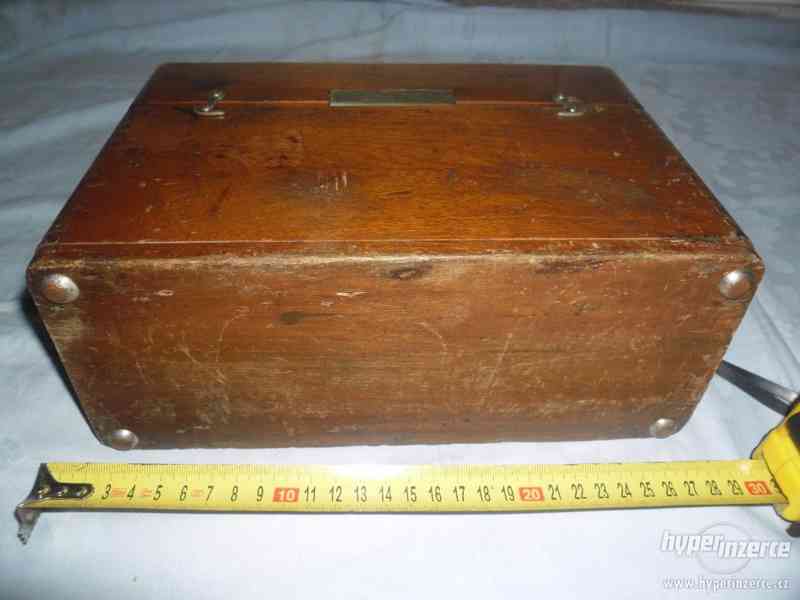 Dřevěná krabice od telefónu - foto 2