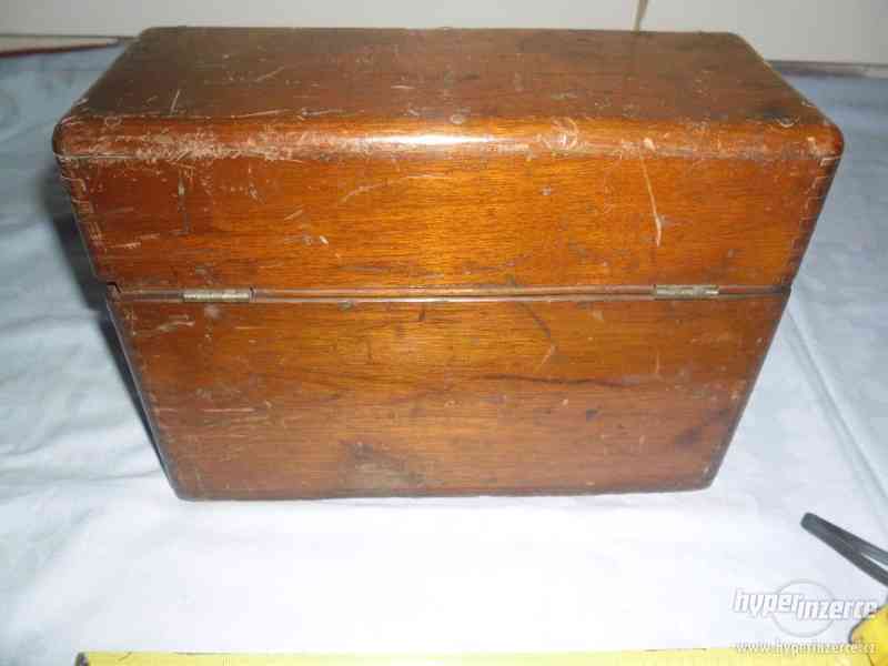 Dřevěná krabice od telefónu - foto 5