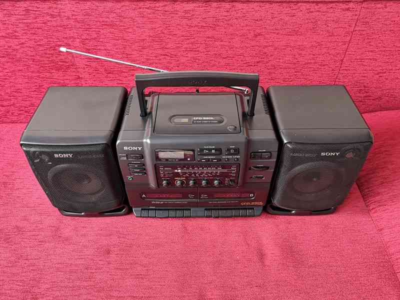 Rádio, CD, kazeťák - Sony - foto 4