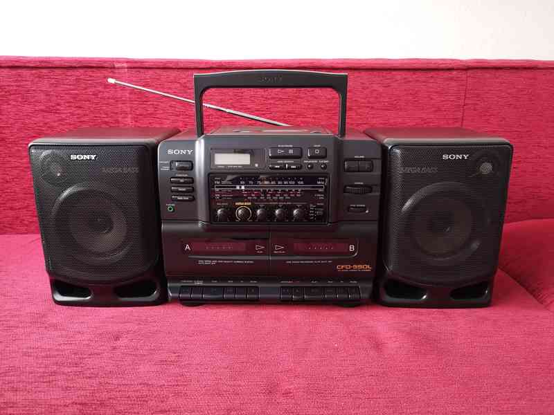 Rádio, CD, kazeťák - Sony - foto 3
