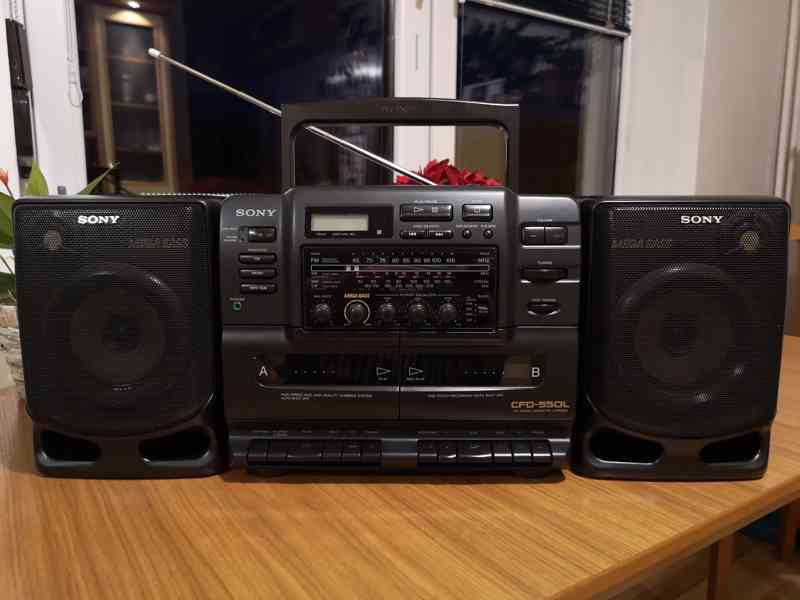 Rádio, CD, kazeťák - Sony - foto 7