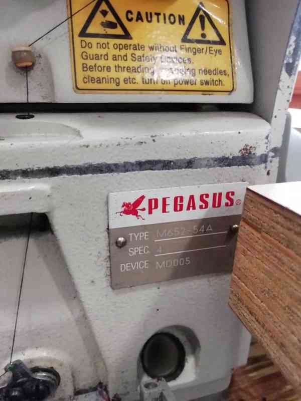 Průmyslový šicí stroj Pegasus M652 - 54A - foto 4