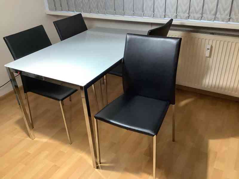 Jídelní stůl + 4 židle  - foto 2