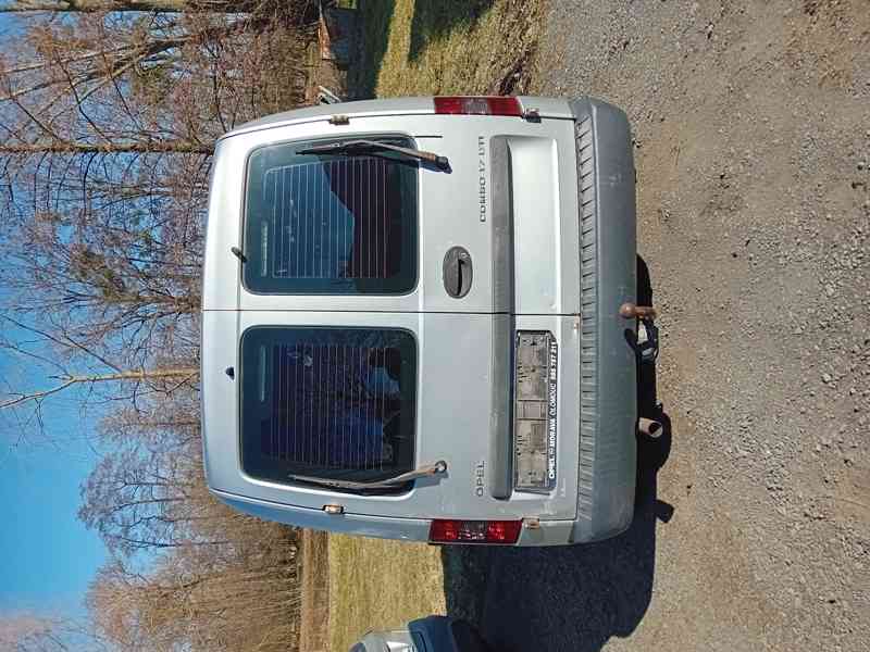 Prodám díly z OPEL COMBO 1,7 55kW,2002  motor Y17DT - foto 5