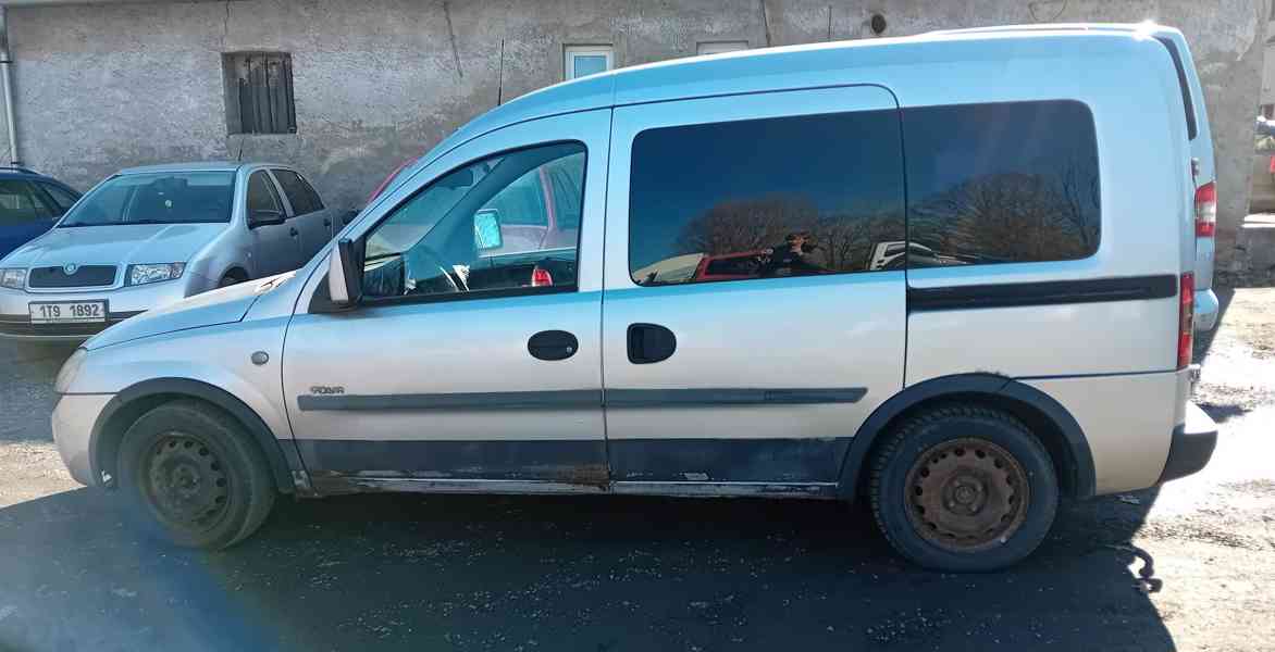 Prodám díly z OPEL COMBO 1,7 55kW,2002  motor Y17DT - foto 3