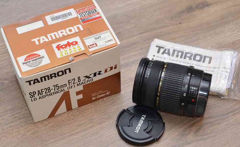 pro Canon - TAMRON SP AF 28-75mm 1:2.8 DiI MACRO - foto 1