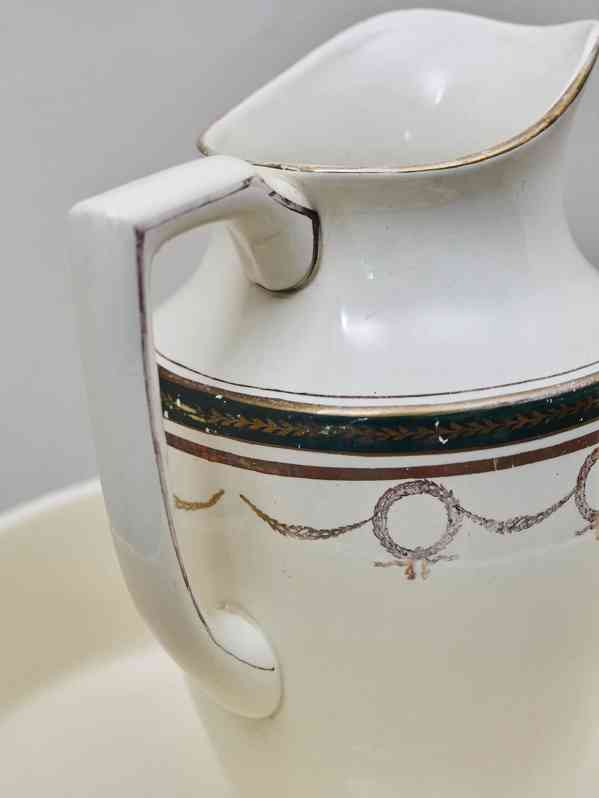 Starožitná mycí souprava Villeroy & Boch, Belgie - foto 7