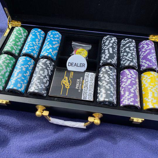 Pokerový set hrací (kufřík). - foto 4