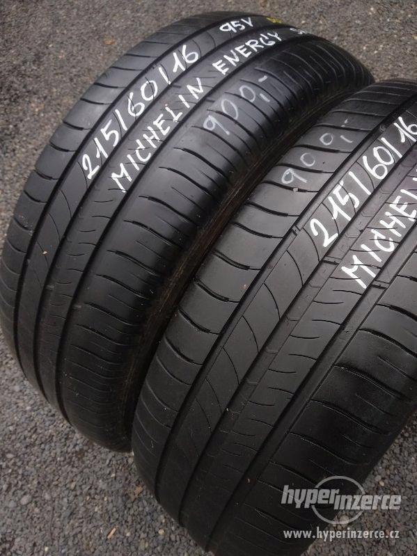 Letní pneu 215/60 R16 2x MICHELIN Energy Saver - foto 4