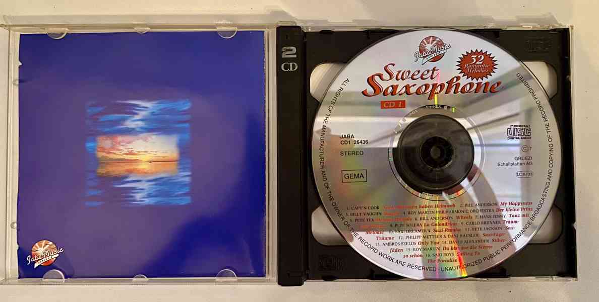2 CD SWEET SAXOPHONE - foto 2